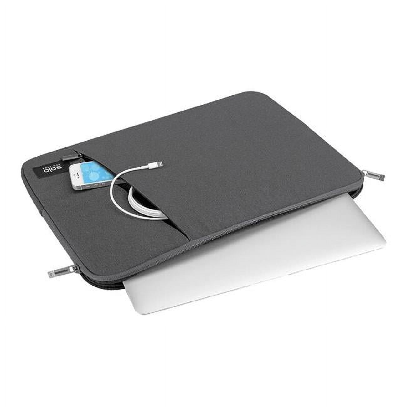 Solo Oswald Computer Sleeve For 15.6" Laptops, Gray, SLV161510