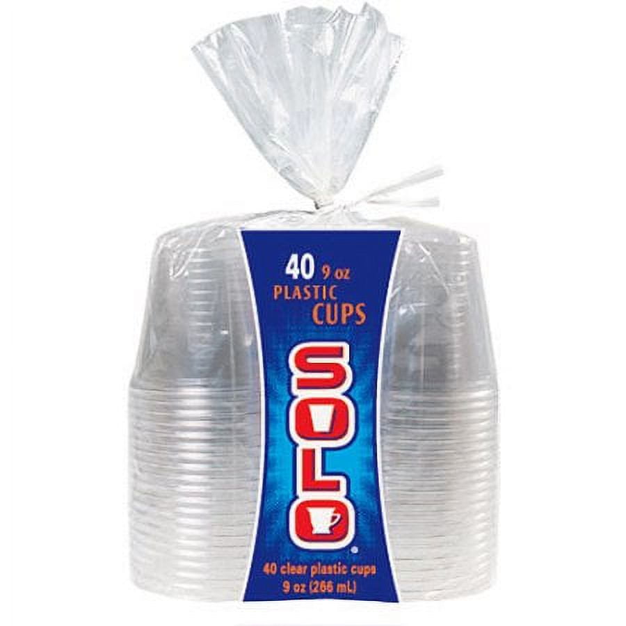 Solo Clear 10 OZ Plastic Cups - 36 CT