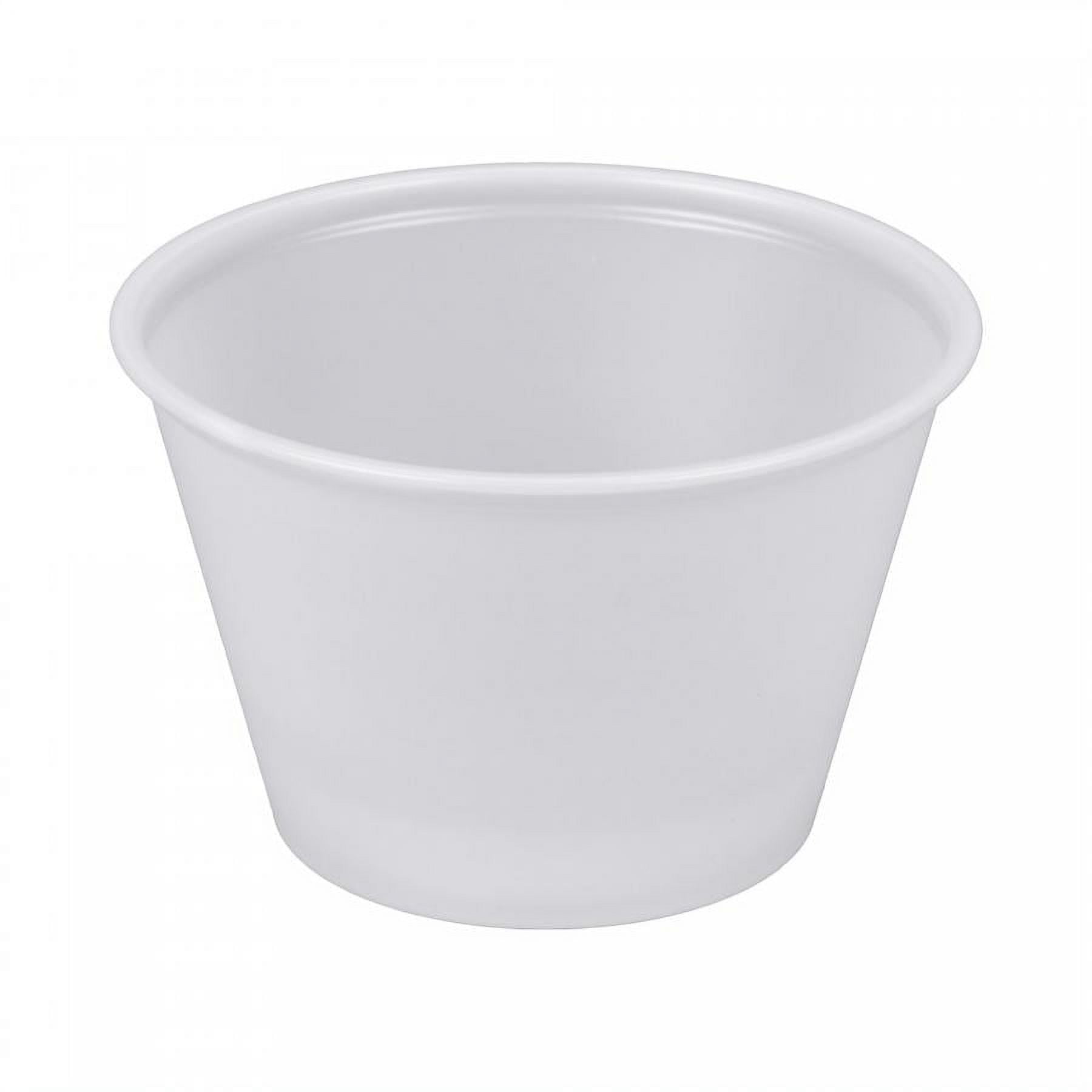 Solo Plastic Souffle Cup, 4 oz., Translucent, 250 Count