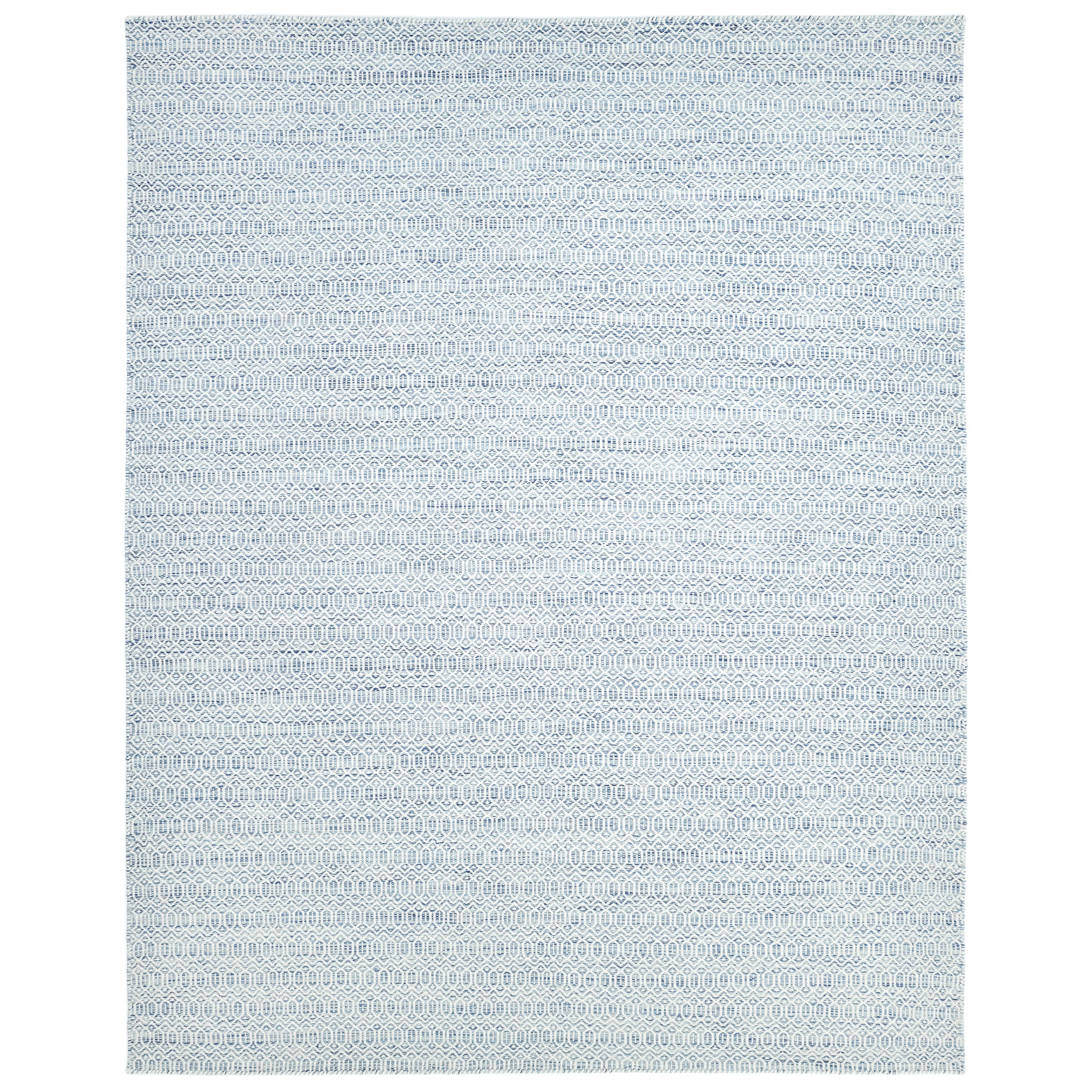 Cloud Geometric Handmade Wool Area Rug 10' x 14'