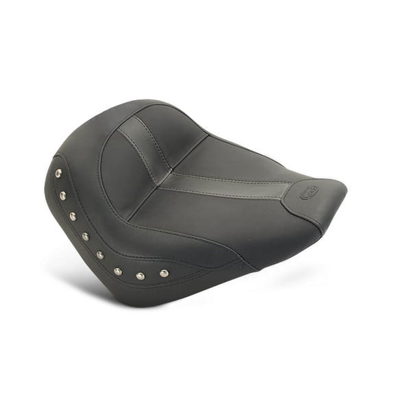 Solo Seat (Nickel Studded Black Vinyl) for 16-19 Indian SCOUTSIXTY