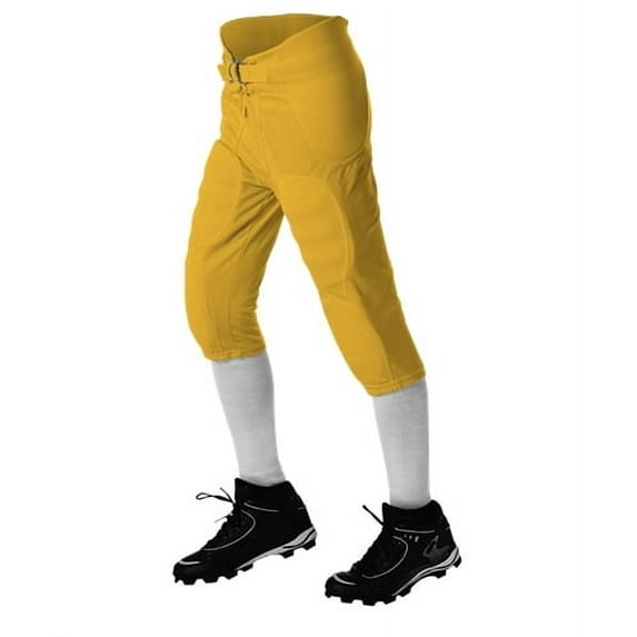 Solo Series Youth Integrated Football Pants - Gold - 2X-Large