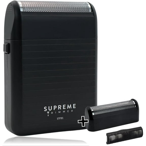 Solo Shaver by Supreme Trimmer STF101 Single Foil Shaver (150 Min Runtime) Pocket Shaver for Barbers, Travel or Home use | Solo Lite