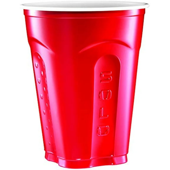 Solo Squared Red Cups, 18 Oz, 50 Count
