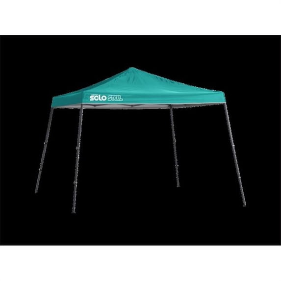 Solo Steel 90 11 x 11 ft. Slant Leg Canopy - Turquoise