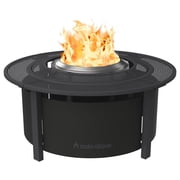 Solo Stove 42 in Bonfire and Ranger Fire Pit Surround Tabletop, Black