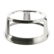 Solo Stove 8 x 14.5 Round Wood Stainless Steel Finish Smokeless Bonfire Hub, 3 lbs