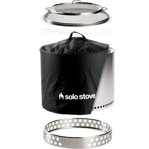 Solo Stove Bonfire Big Yard Bundle 2.0,Incl. Bonfire