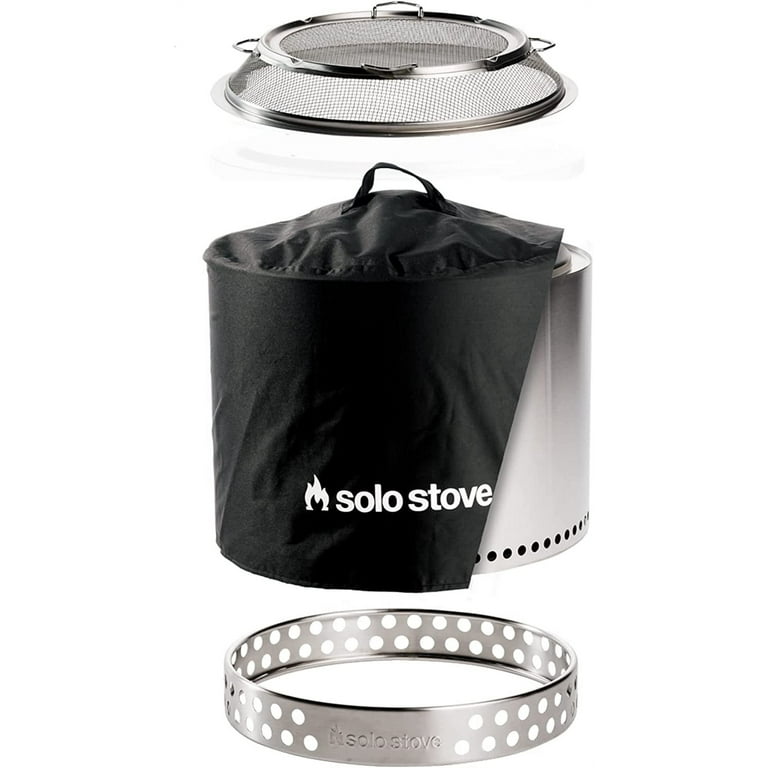 Solo Stove Bonfire 2.0: Portable Small Wood Fireplace Big