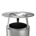 thumbnail image 1 of Open Box Solo Stove Bonfire Heat Deflector, With 3 Detachable Legs, Accessory for Bonfire Fire Pit, Captures and redirects warmth, 304 Stainless Steel, height: 7 in, diameter: 25 in, 7 lbs, 1 of 7