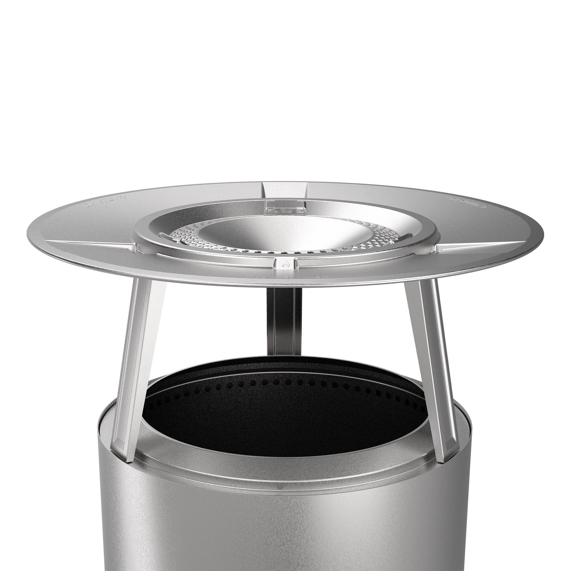 Solo Stove Bonfire Heat Deflector, With 3 Detachable Legs, Accessory for  Bonfire Fire Pit, Captures and redirects warmth, 304 Stainless Steel,  height: 7 in, diameter: 25 in, 7 lbs - Walmart.com