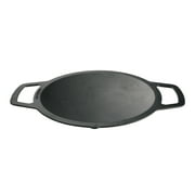Solo Stove Large Cast Iron Wok Top, Stir Fry Pan, Cooktop for Bonfire and Yukon fire pit, Fireplace accessory, Cooking surface 18", Depth 2.5", Weight 12.5 lbs