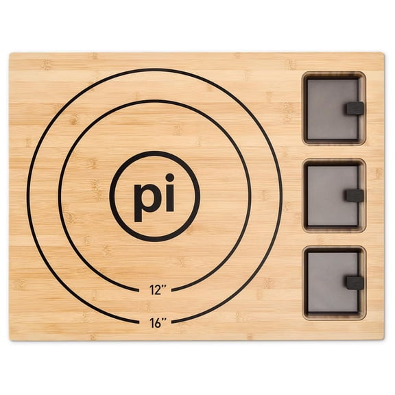 Solo Stove Pi Cutting Board with Containers & Lids, Large Food Prep Chopping Cutting Board