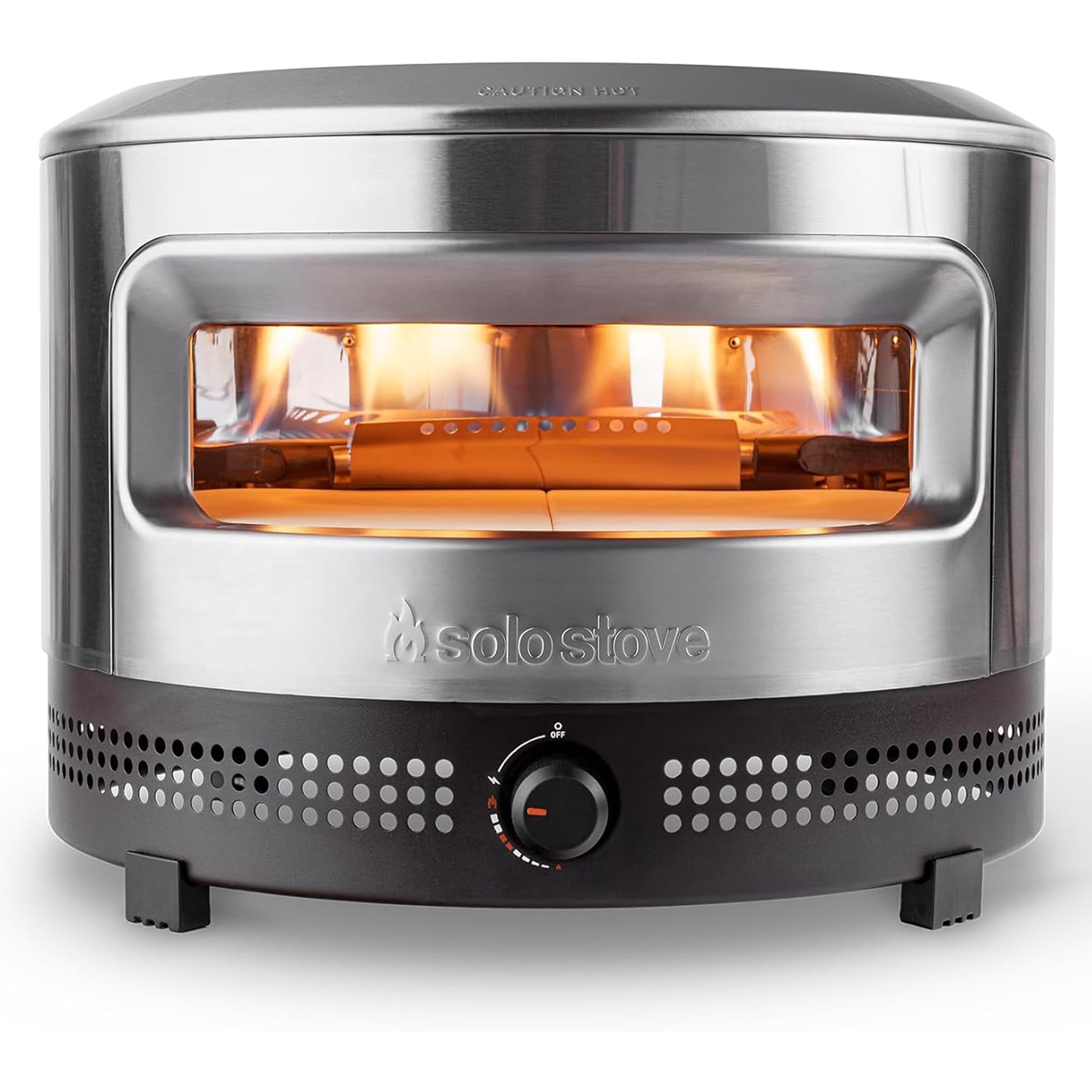 Solo Stove Pi Prime Pizza Oven, Portable Stainless Steel, Demi