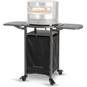 Solo Stove Pizza Oven Cart for Outdoor Pi Pizza Ovens | Portable Pizza Oven Table, Compatible with the entire Pi family, Locking Wheels, Foldable Shelves, Steel, Height 35.75 in, Weight 43 lbs