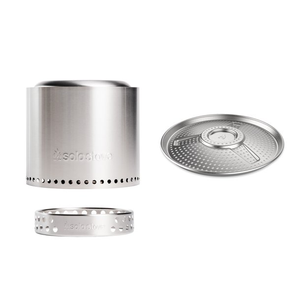 Solo Stove Ranger 2.0 with Stand + Pellet Adapter Smokeless Fire Pit