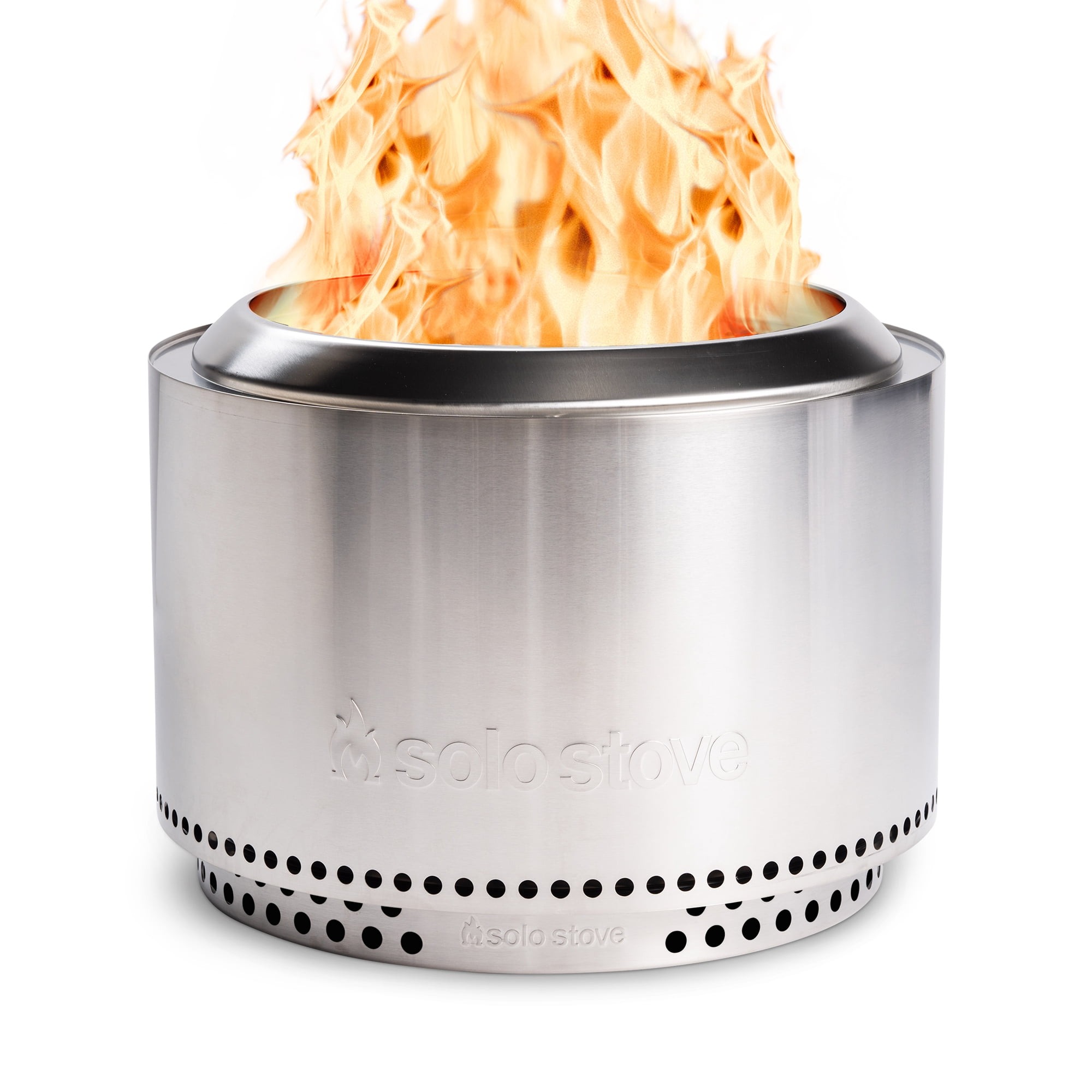 Solo Stove Yukon 2.0 with Stand, Smokeless Fire Pit | Portable Wood Burning  Fireplace with Removable Ash Pan, Large Outdoor Firepit, - Stainless Steel,  H: 19.8 in x Dia: 27 in, 43.9. lbs - Walmart.com