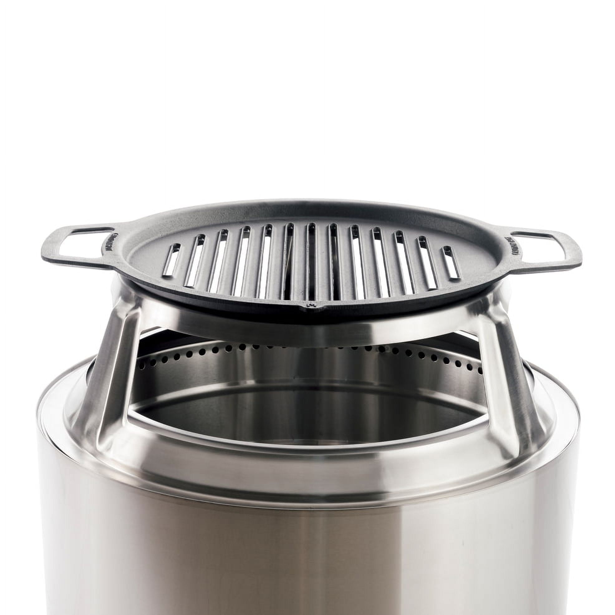 Solo Stove Yukon 27 Grill Cooking Bundle, Cast Iron Grate, Fire Pit Grill  + Hub for Elevation - Walmart.com