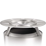 Solo Stove Yukon Heat Deflector ، مع 3 أرجل قابلة للفصل ، ملحق لحفرة Yukon Fire ، يلتقط ويعيد توجيه الدفء ، 304 الفولاذ المقاوم للصدأ ، الارتفاع 7 بوصة ، القطر 30 بوصة ، 10 رطل