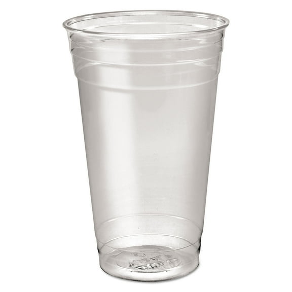 Solo Cup,24 oz.,Plastic,Clear,PK600 DCC TD24