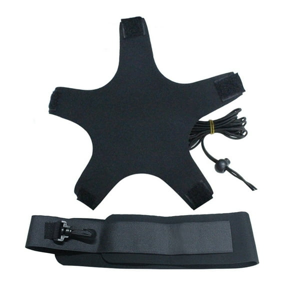 Solo Trainer High Elasticity Wear-resistant Nylon Volleyball Training Equipment for Kids-Black