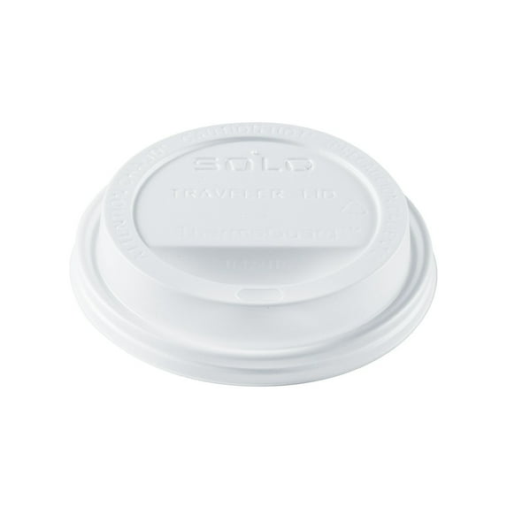 Solo Traveler Sip Through Hot Cup Lid White 120/Pack (TL1224TG)