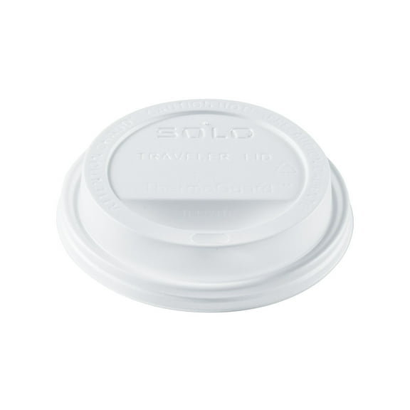 Solo Traveler Sip Through Hot Cup Lid White 120/Pack (TL1224TG)