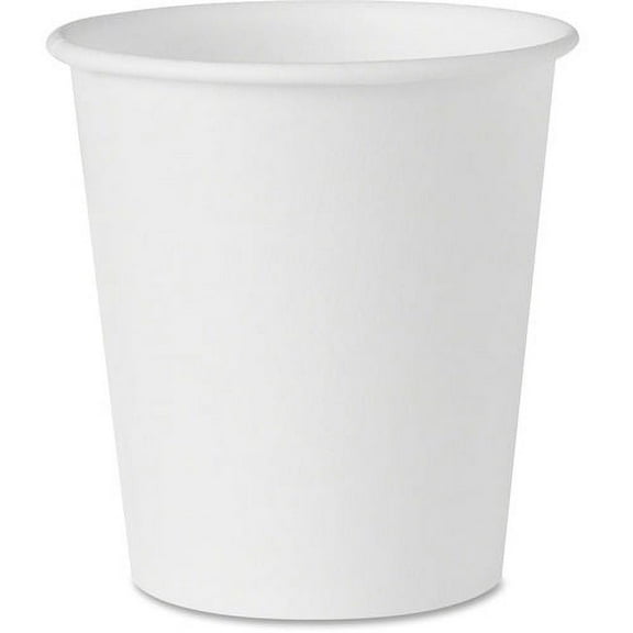 Solo Treated Paper Water Cups - 3 fl oz - 50 / Carton - White - Paper - Water | Bundle of 10 Cartons