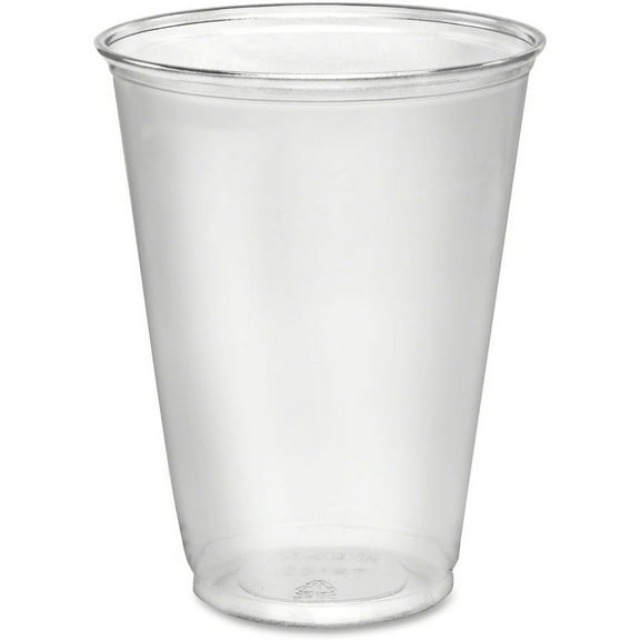 Solo Ultra Clear Cup - 10 fl oz - 1000 / Carton - Clear - Plastic, Polyethylene Terephthalate (PET) - Water, Soda, Juice, Beverage, Cold Drink | Bundle of 5 Cartons