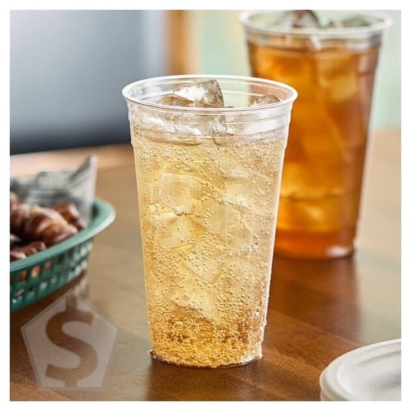 Solo Ultra Clear TD24 24 oz. Customizable Clear PET Plastic Cold Cup - 600/Case