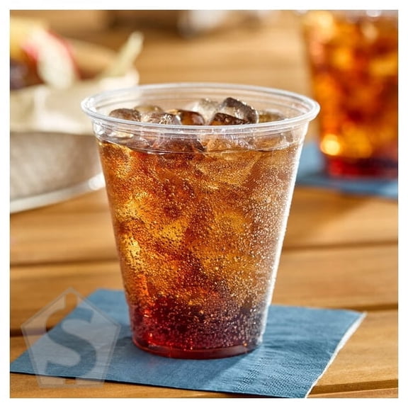 Solo Ultra Clear TP12S 12 oz. Clear PET Plastic Squat Cold Cup - 1,000/Case