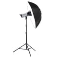 thumbnail image 1 of Flashpoint Solo Umbrella Portrait 1220M MonoLight Kit, 1 of 10