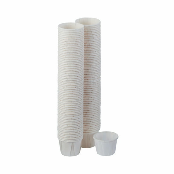 Solo White Disposable 0.75 oz. Souffle Cup 075-2050 5000 per Case
