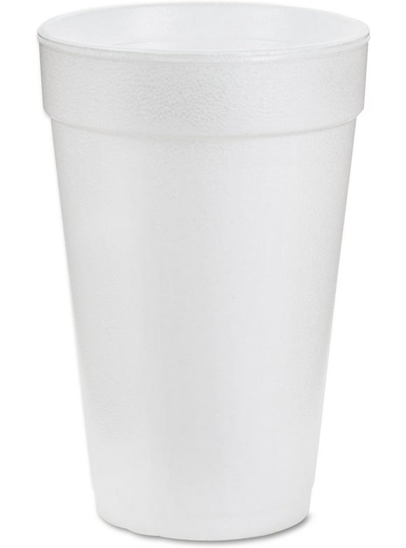 Solo White Disposable Styrofoam Drinking Cup 20 oz. 25 Ct