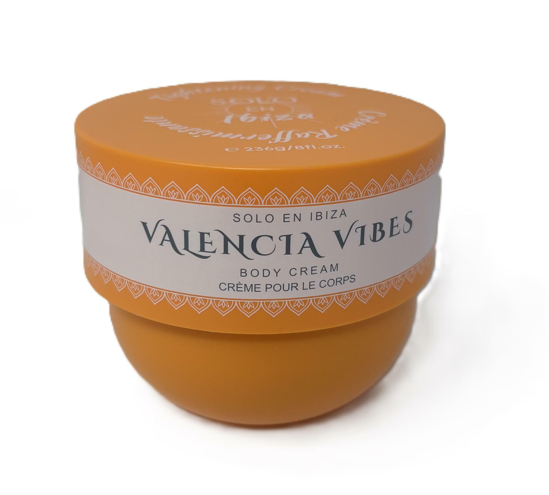 Solo en Ibiza Valencia Vibes Hydrating Body Cream Multiple Fragrance Notes 8 oz