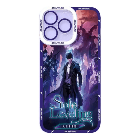 Solo leveling for iPhone 11 Case Boys Cute Cool Anime Cartoon Character Kawaii Design Fashion Funny Unique Fun Cover Shockproof