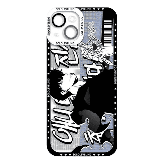 Solo leveling for iPhone 11 Case Boys Cute Cool Anime Cartoon Character Kawaii Design Fashion Funny Unique Fun Cover Shockproof