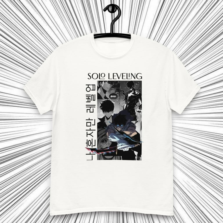 Solo leveling shirt Solo leveling merch Anime lover shirt Anime Gift Manga shirt Gift for anime fan Anime merch unisex soft style t shirt graphic tees cheap Walmart