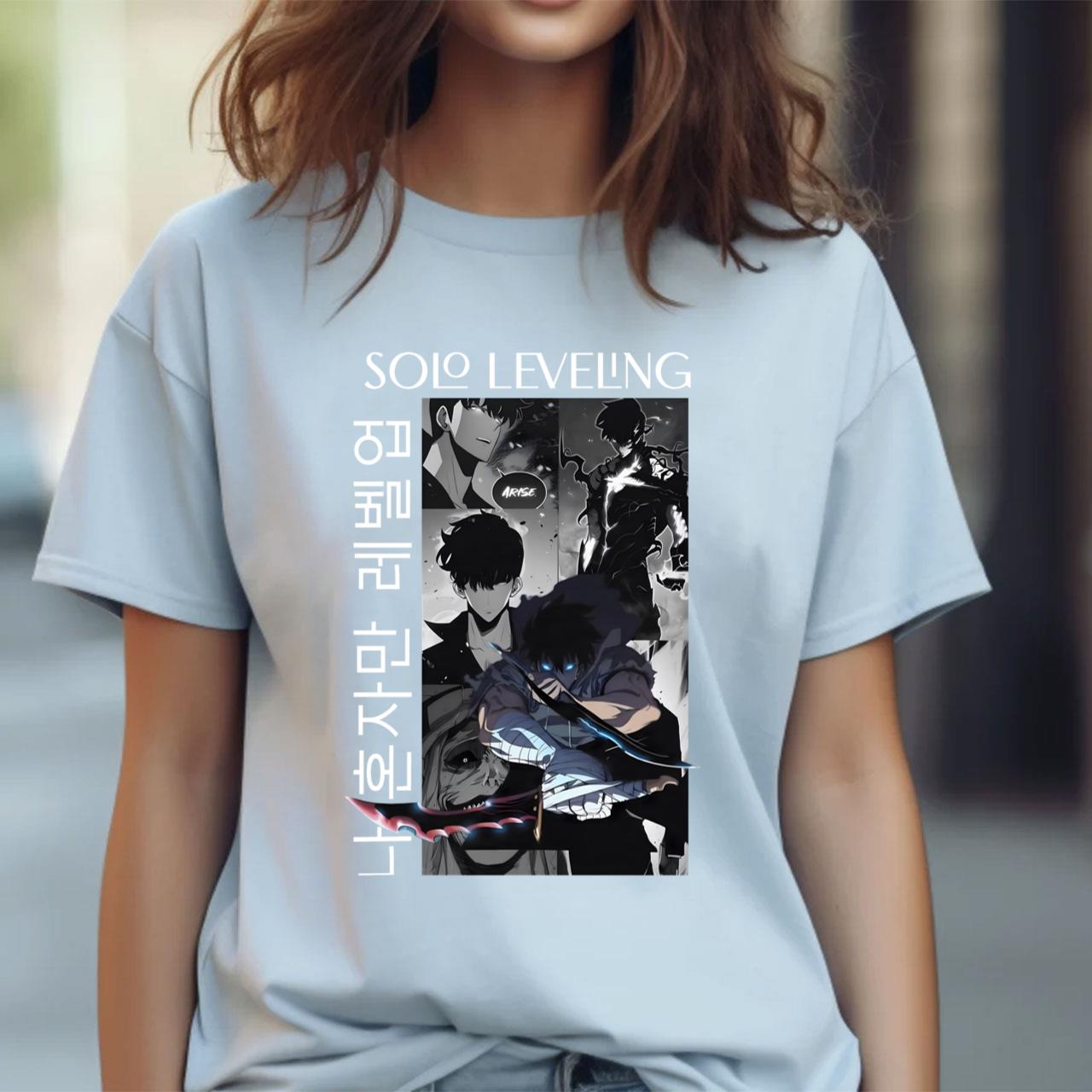 Solo leveling shirt, Solo leveling merch, Anime lover shirt, Anime