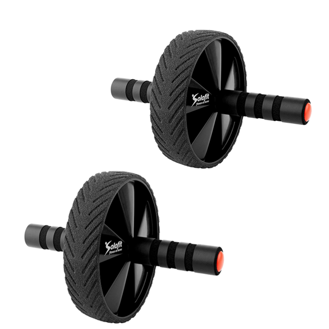 SoloFit Ab Roller Wheel for Abs Workout Fitness Abdominal Trainer