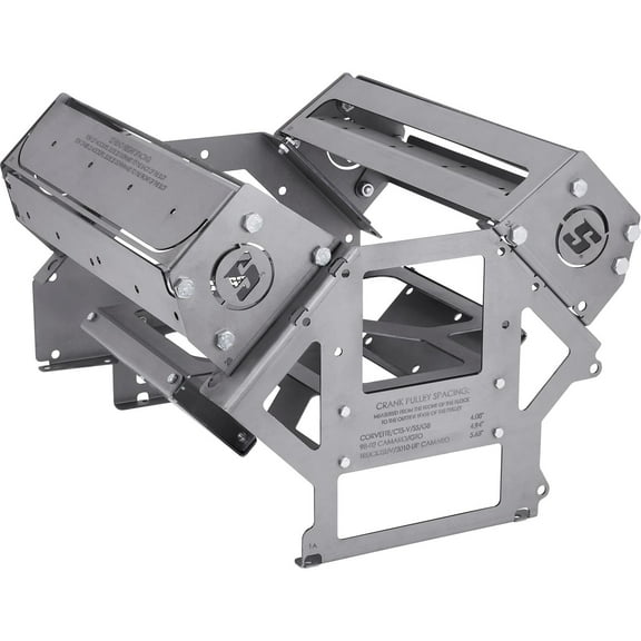 SoloSwap™ Chevy LS Mock Up Engine Swap Long-Block w/ Heads, Long Block Version Weighs 35 Pounds, Includes Bolt-On Fabricated Steel Mock-Up Heads and Hardware for Assembly