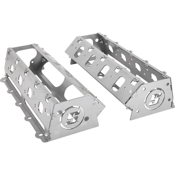 SoloSwap Godzilla Mockup Heads for 7.3L and 6.8L Engines, 12-Gauge Steel Assembly for Swap Planning, Compatible with SoloSwap Short Block and OEM Blocks, Accepts Factory Bolt-Ons