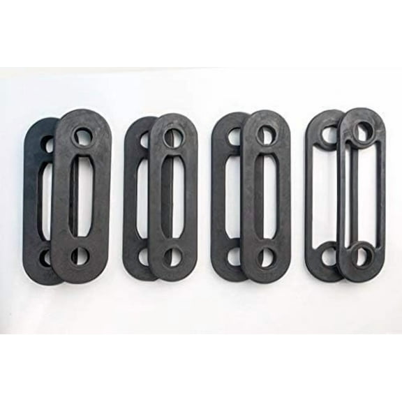 Soloflex Replacement Bands - 4 Pairs (2x25lb, 2x10lb, 2x5lb, 2x2.5lb) - 1 Year Warranty