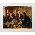 thumbnail image 1 of Solomon, Abraham 14x12 White Modern Wood Framed Museum Art Print Titled - First Class - The Meeting, 1855, 1 of 4