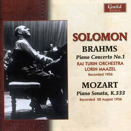 Solomon Cutner - Solomon Plays Brahms & Mozart - Music & Performance - CD