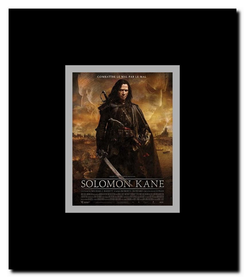 Solomon Kane - style D (French) Framed Movie Poster
