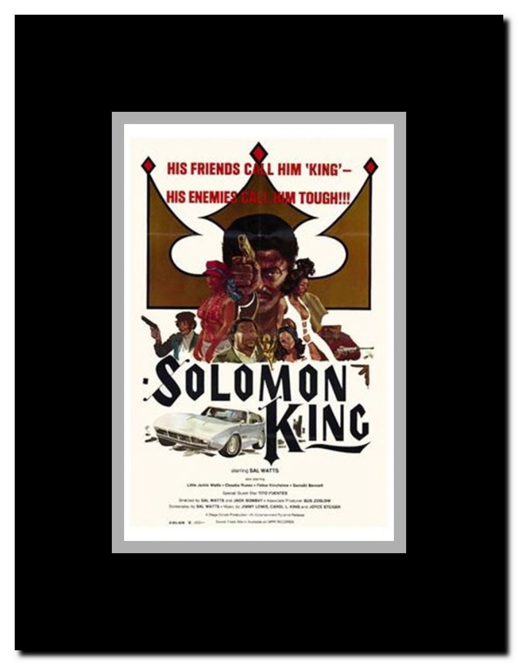 Solomon King Framed Movie Poster