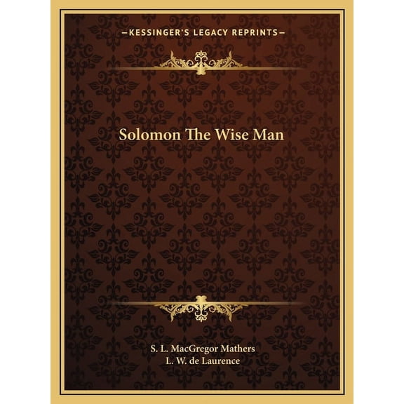 Solomon the Wise Man