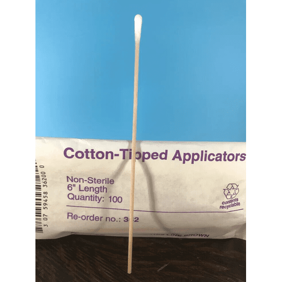 Solon Cotton-Tipped Applicators non-sterile 6" - pack of 100