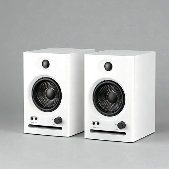 Solorage 60W Bluetooth 5.3 Computer Speakers, 2.0 Stereo for Desktop Laptop, 3.5mm AUX RCA USB, Ideal for Music & Gaming, Black 1 Pair